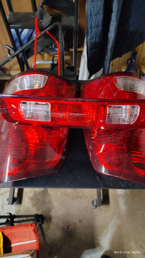 Factory taillights, 3rd brake and fog Light housings