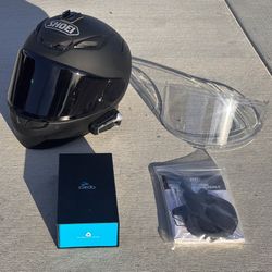 Shoei RF-1400 (with Cardo)