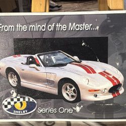 Vintage Shelby Series One Metal Sign - 15x12 inches