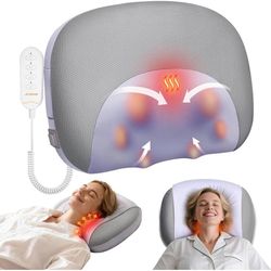Neck Massager Pillow with Heat Cordless Rechargeable Pain Relief Deep Tissue 