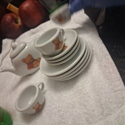 Vintage Doll  Tea Set