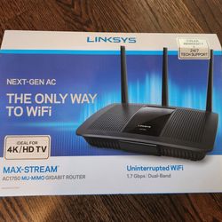 Linksys Max-Stream WiFi Router