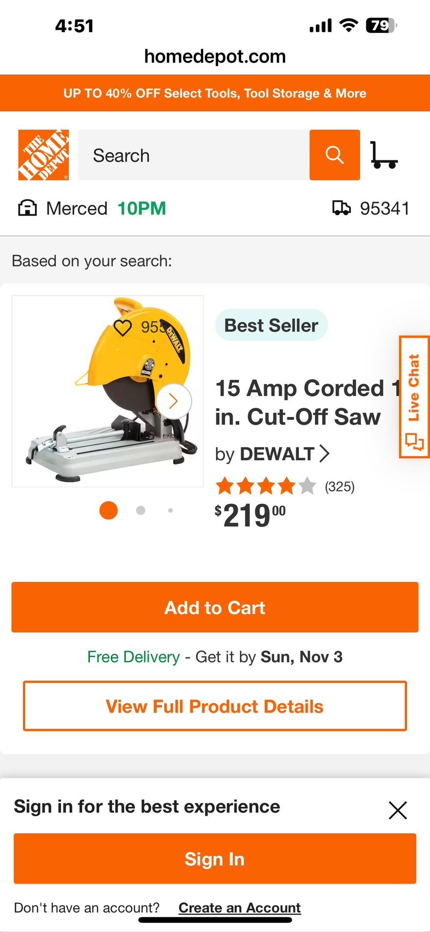 Chop Saw