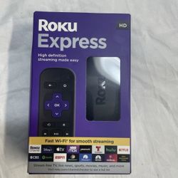 Roku express HD streaming media player