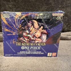 One Piece 14 The Azure Sea’s Seven SEALED Booster Box