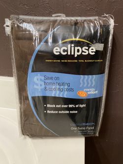 Brand New Brown Blackout Curtain 