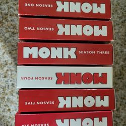 DVDs Monk Seasons 1 - 6