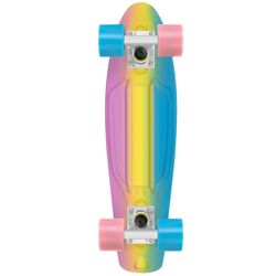 22” Mini Cruiser Skateboard – Gradient Rainbow Color | Fish Skateboards