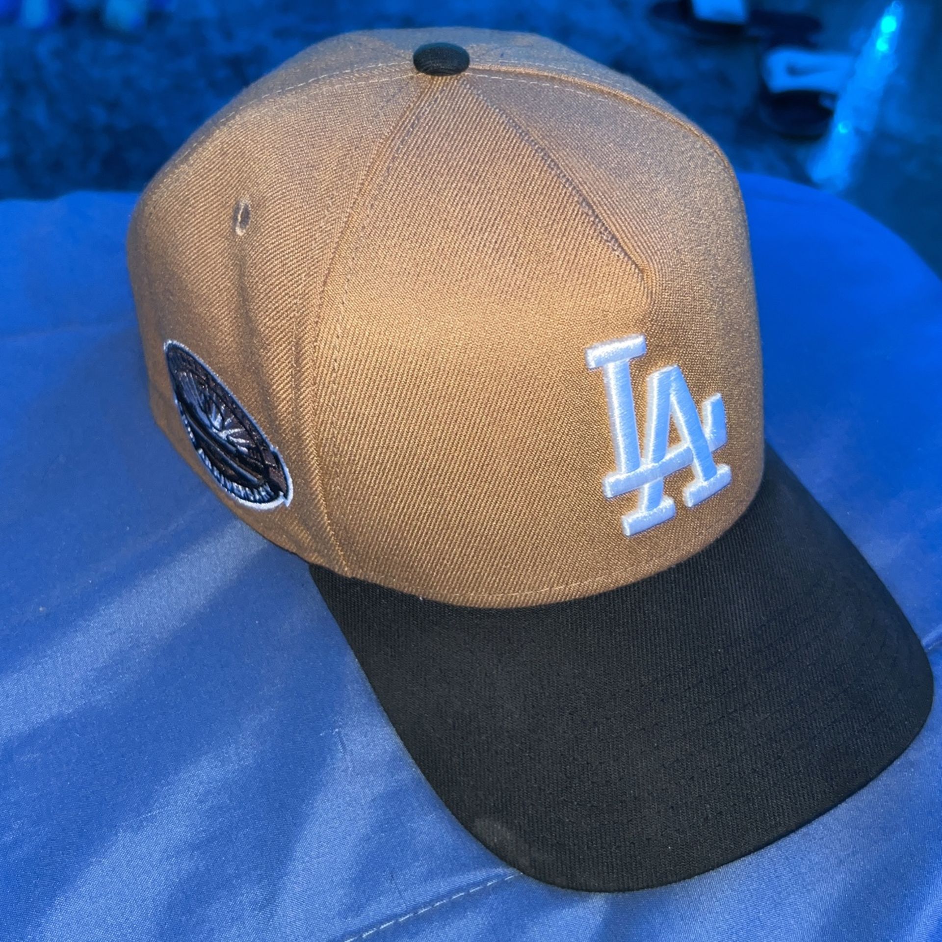 Mocha Black LA Dodger SnapBack 50th Anniversary
