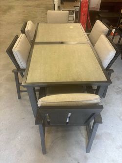 Sunvilla Clifton 7-piece cushioned dining patio set