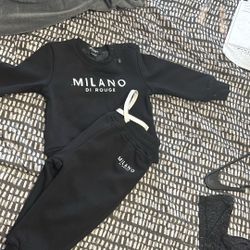 Authentic Milano Sweat Suite 18-24 Months