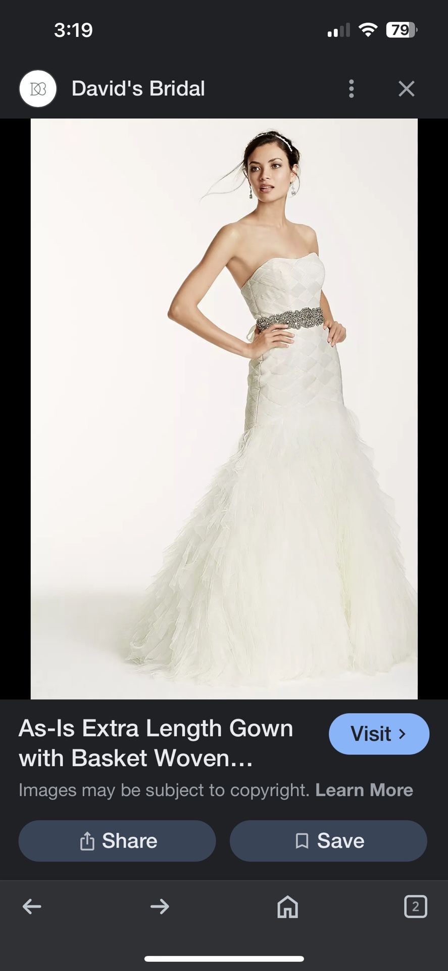 NEW WEDDING DRESS