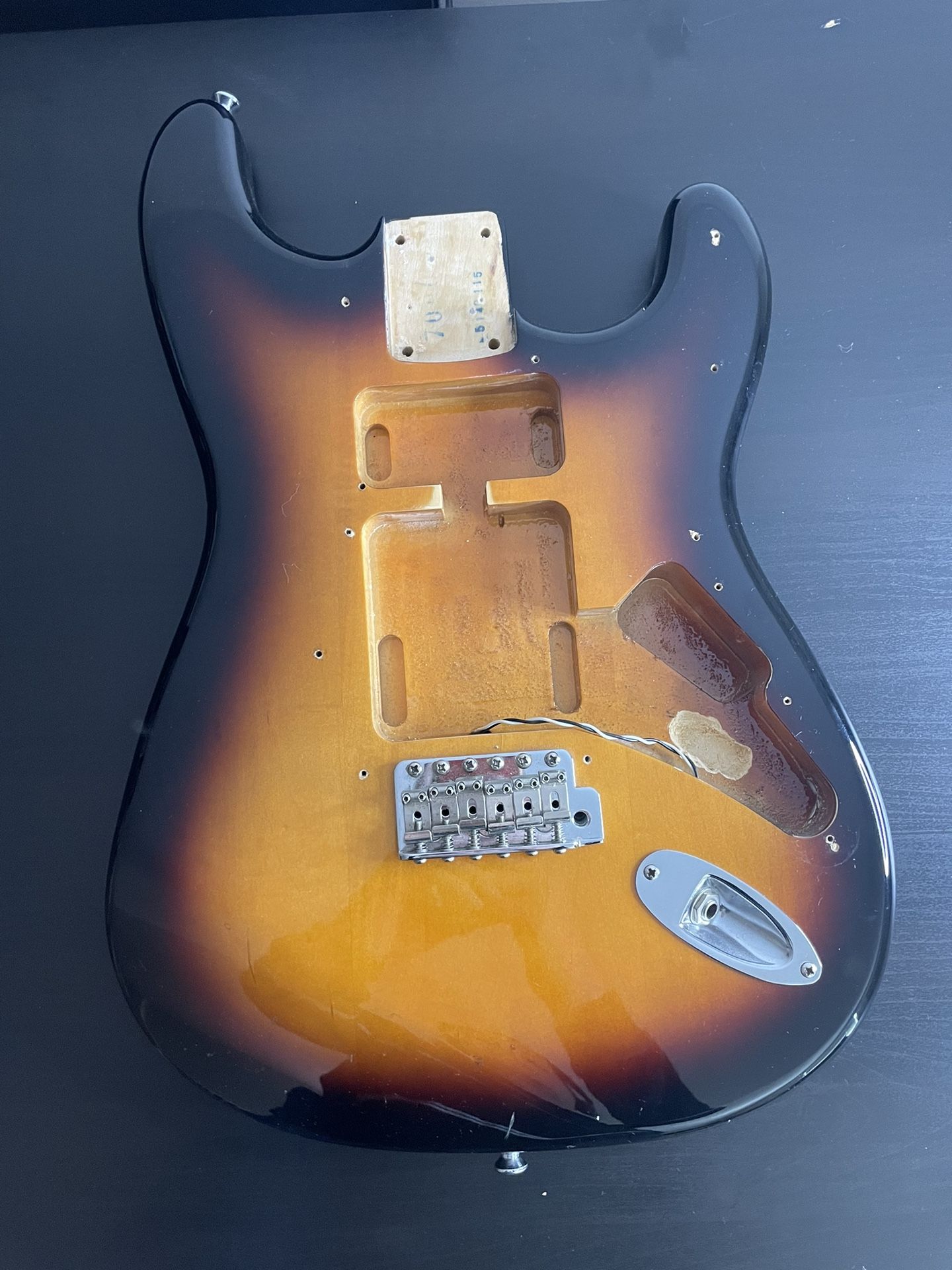 Guitar Body With Some Damage