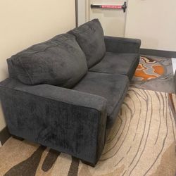 Dark Grey Couch 