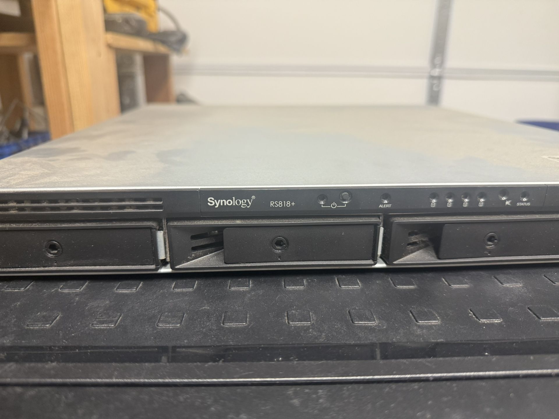 Synology rackstation RS818+ NAS w/4x 4TB Drives