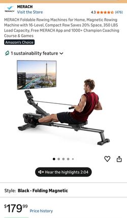 Rowing machine-new in box