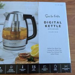 Digital Kettle With infuser 