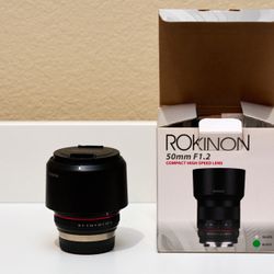Rokinon 50mm F1.2 X Mount