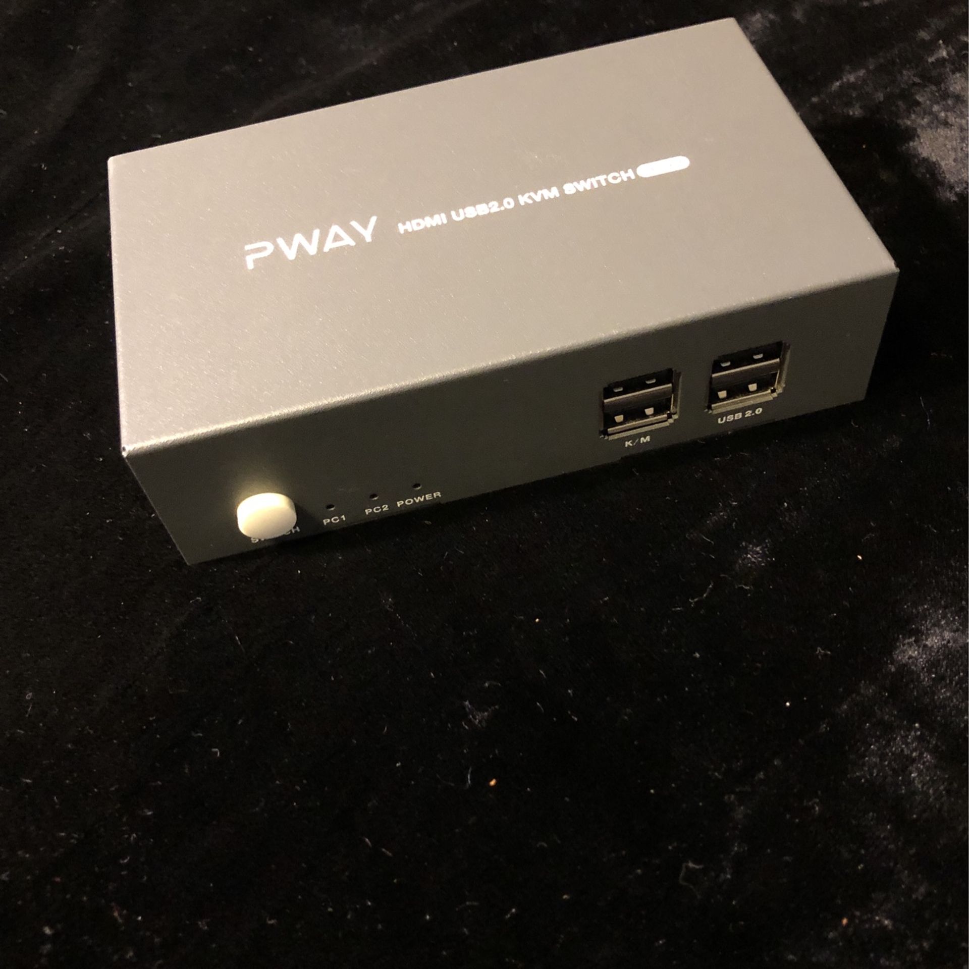 PWay HDMI 2.0 KVM Switch 2 Port