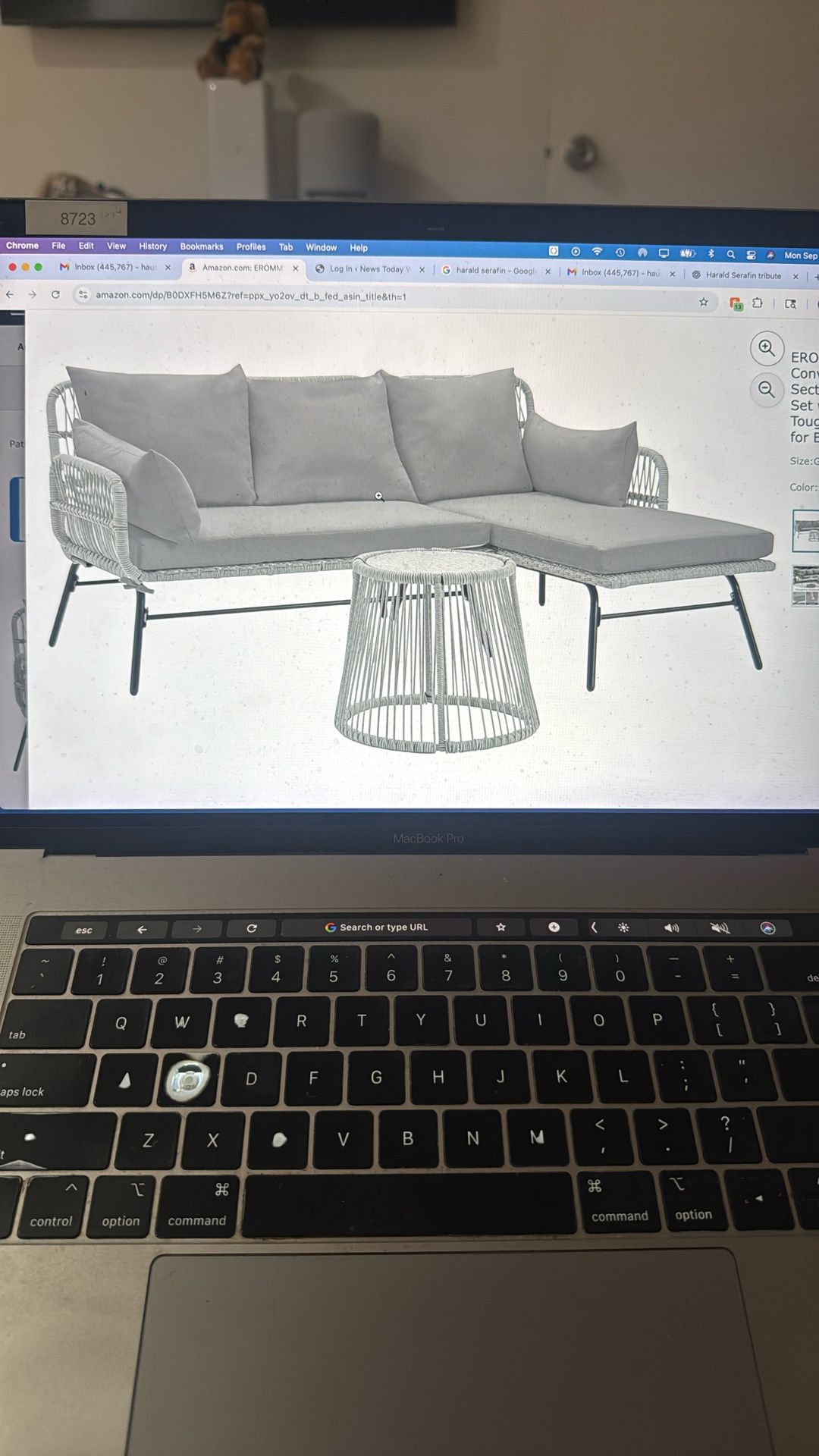 500 Usd Outdoor Sofa Brand New In Box Just 199.00