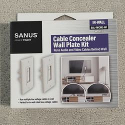 Sanus Cable Concealer Wall Plate Kit