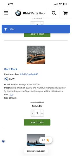 Genuine BMW Roof Rack