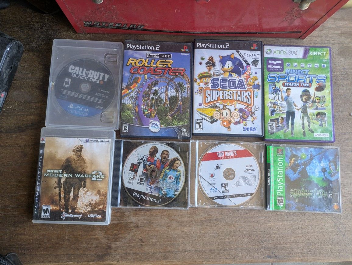 Video Games PS4, PS2, PS3, XBOX 360