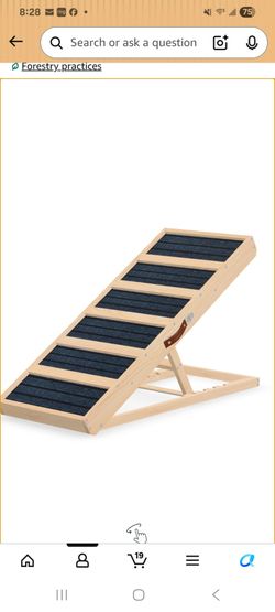 Adjustable pet ramp