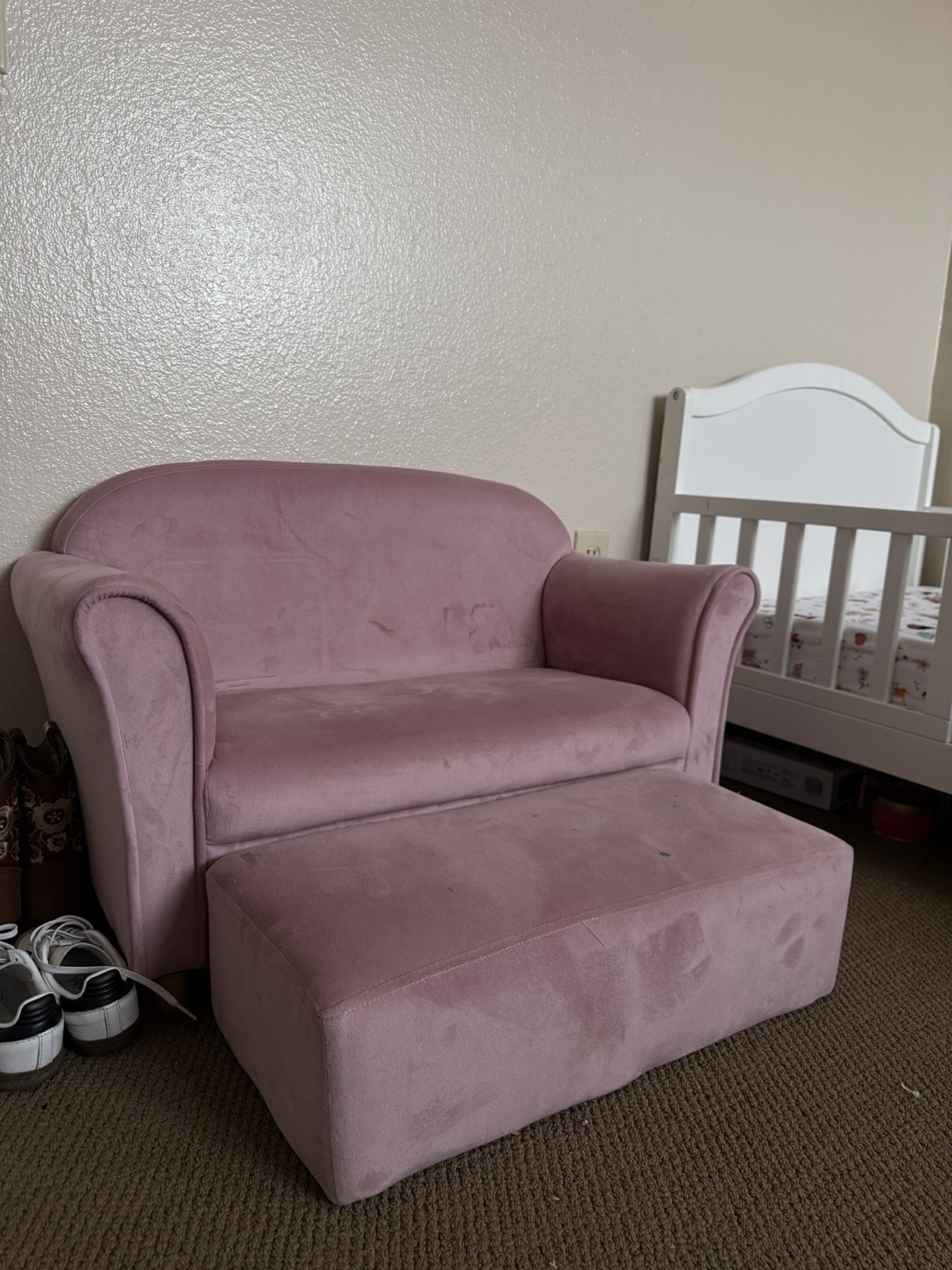 Mini Pink Sofa Toddler