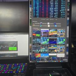 Two 24 Inch Monitors