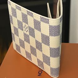 Louis Vuitton, Bags, Louis Vuitton White Grid Wallet