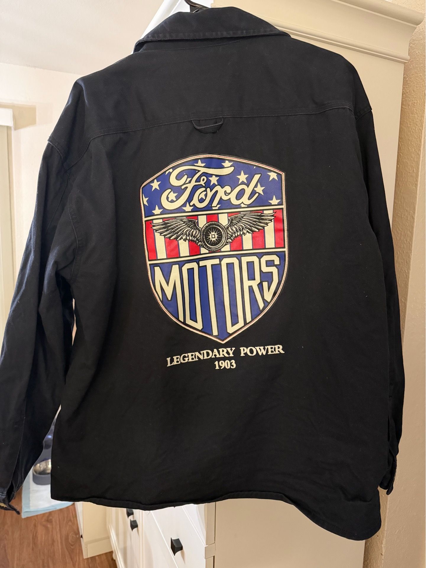Ford Motors “Legendary Power 1903” Mechanic Style Work Jacket
