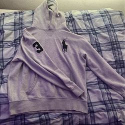 Polo Hoodie Size Large 