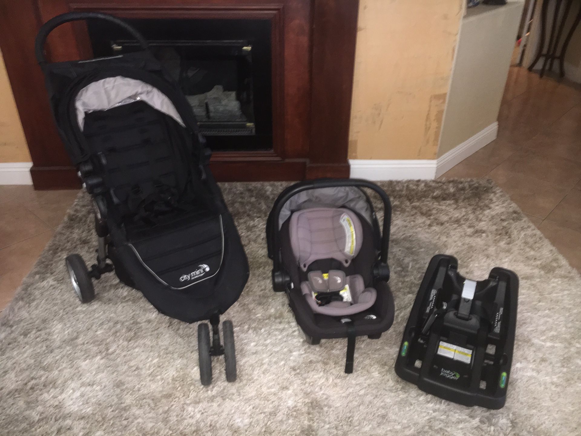 Baby Car Seat And Stroller Set