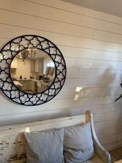 Large Round Mirror