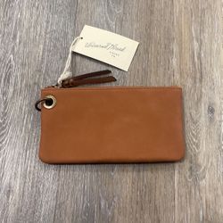 Universal Thread Brown Wristlet (Missing Strap)