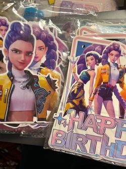 Kpop Demon Hunters Party Supplies