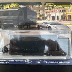 Hot Wheels Premium Car Culture Transport Lamborghini Reventon Roadster And Flipsider Hauler
