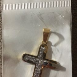 Holy cross pendant