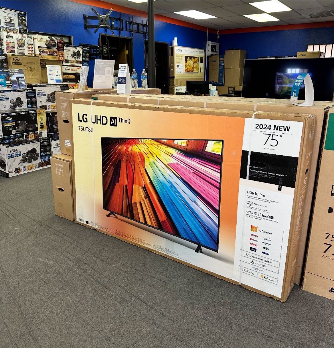 75” LG UT80 4K UHD Smart Tv