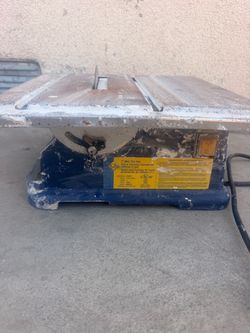 7-Inch Wet Tile Saw
