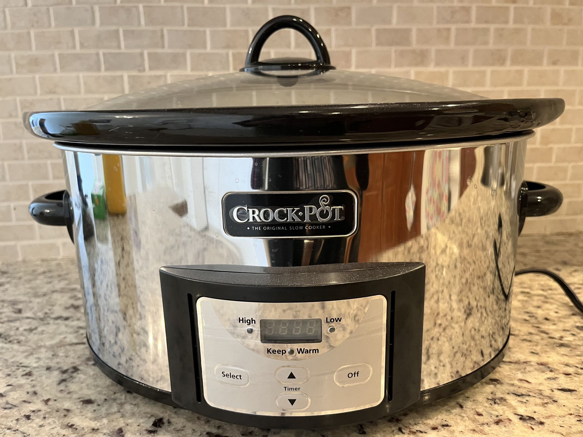 Slow Cooker Crock Pot Stainless Never Used