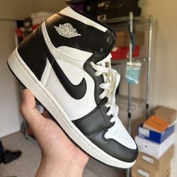 Jordan 1 Black And White Size 10.5