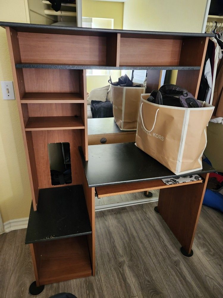 Desk And TV Stand