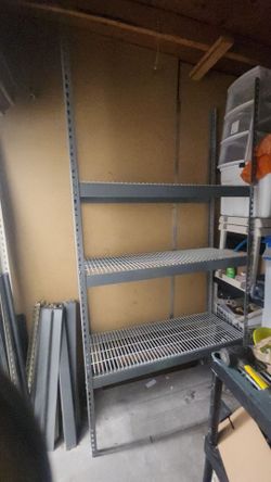 Heavy Duty Metal Rack 8ftx48"x18