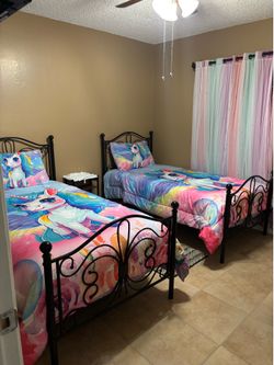 Two full beds