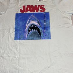 Kohls JAWS Short sleeve mint green shirt Amity Island WOMENS size OX