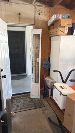 Doggy door/ sliding door glass