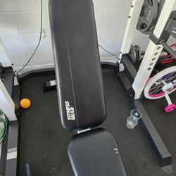 Fitness GEAR weight CAGE AND BENCH