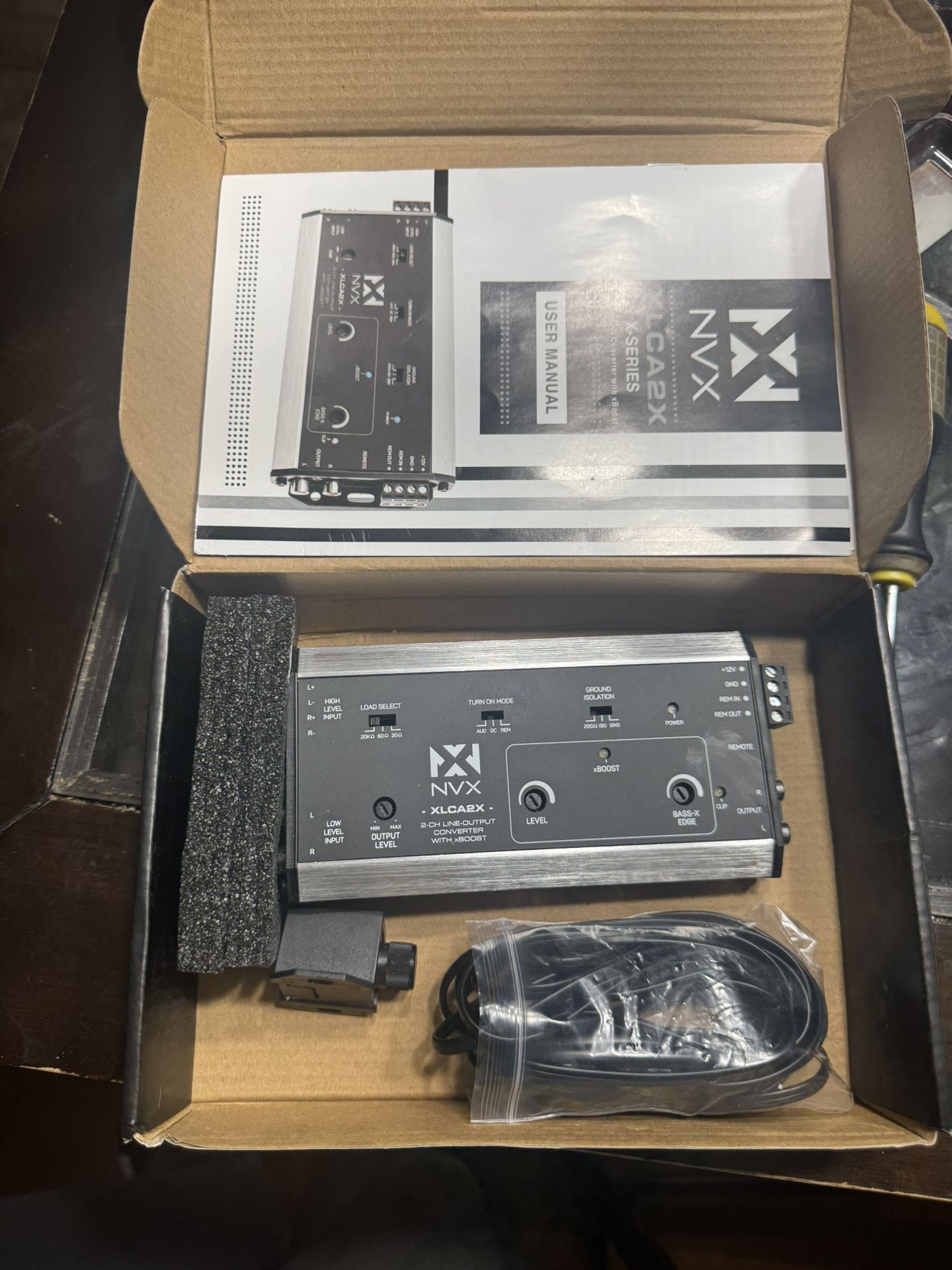 NVX LINE OUTPUT CONVERTER